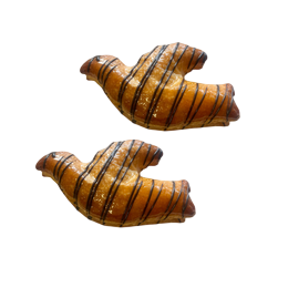 Colombine di Sfoglia con Variegatura al Cacao