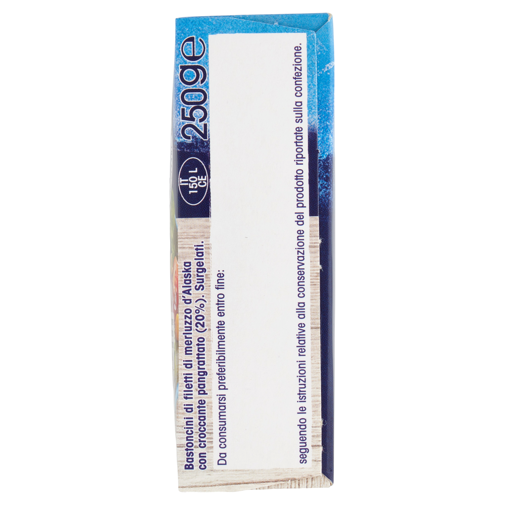 Capitan Findus 10 Bastoncini con 100% Filetti di Merluzzo con Omega 3 250 g