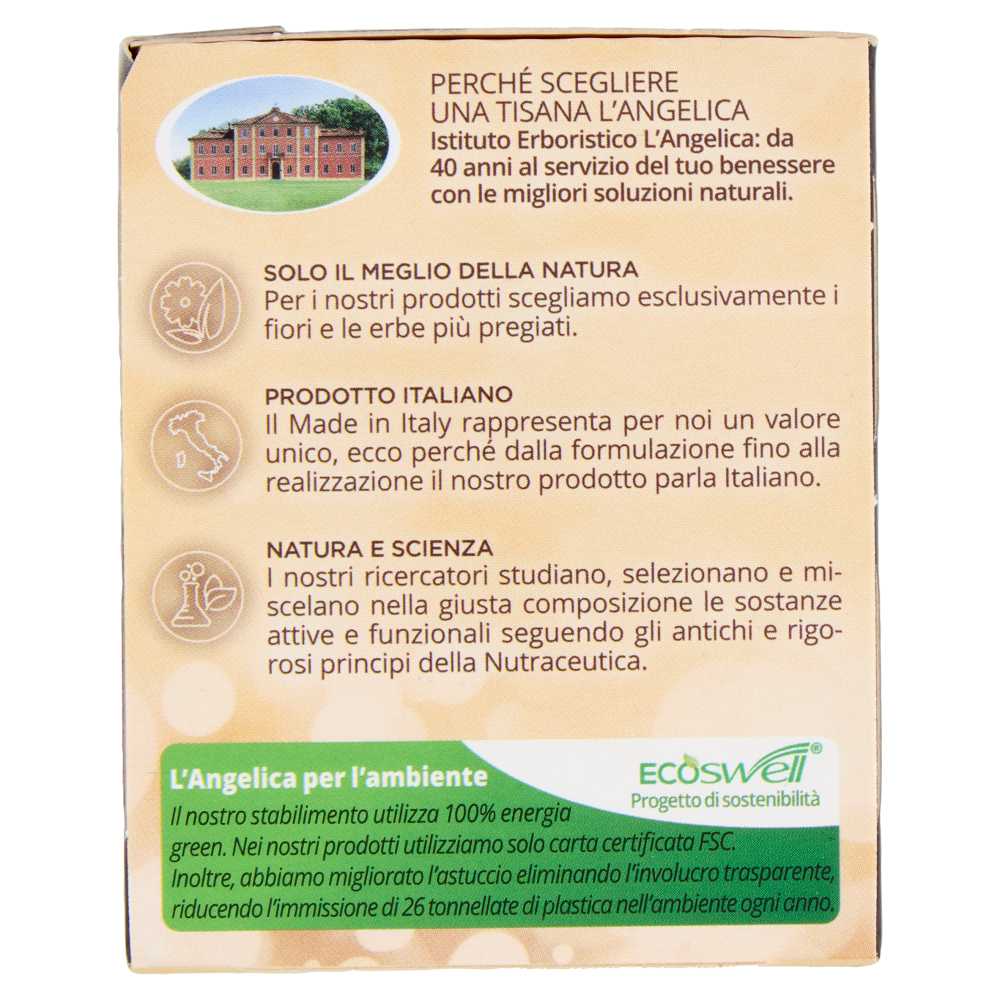 L'Angelica Passioni d'inverno al Gusto di Torta Sacher 15 Filtri 27 g