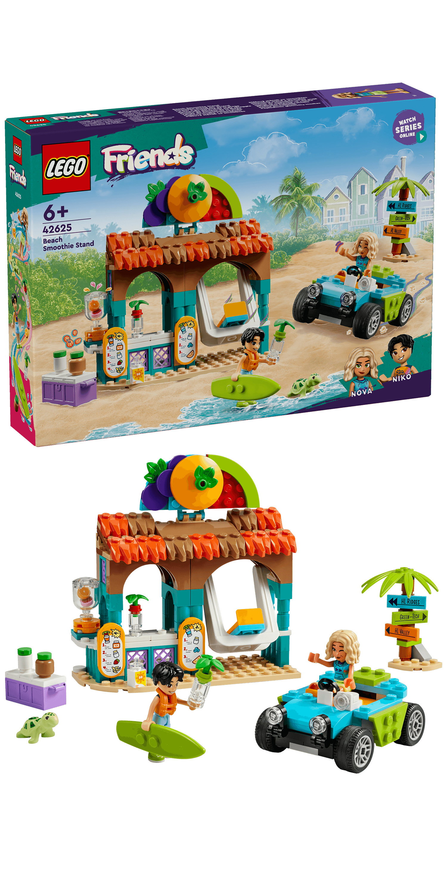 LEGO Friends Bancarella dei frullati sulla spiaggia