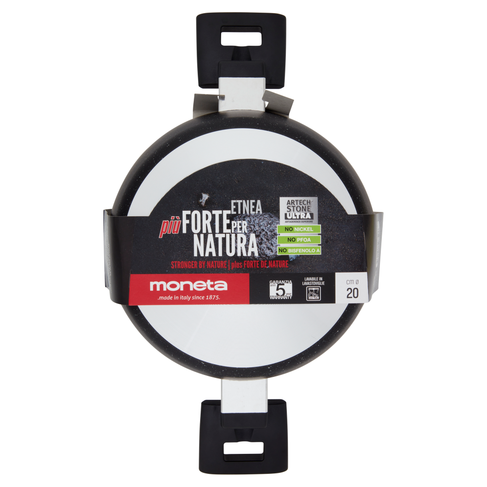 moneta Etnea casseruola 2 maniglie cm &oslash; 20