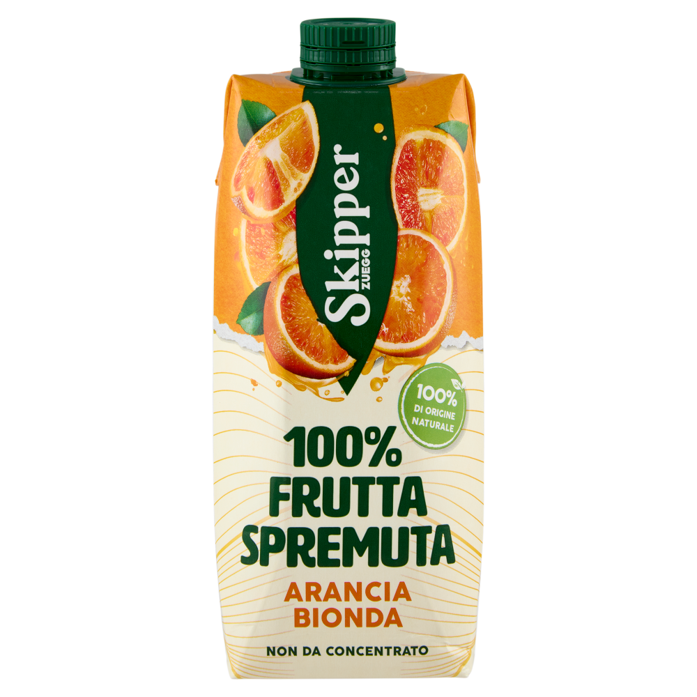 Zuegg Skipper 100% Frutta Spremuta Arancia Bionda 750 ml