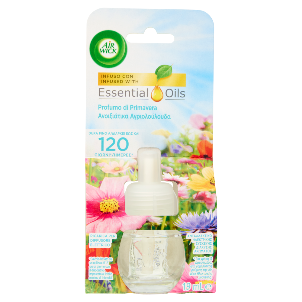 Air Wick Profumatore per Ambienti Profumo di Primavera Ricarica 19 ml