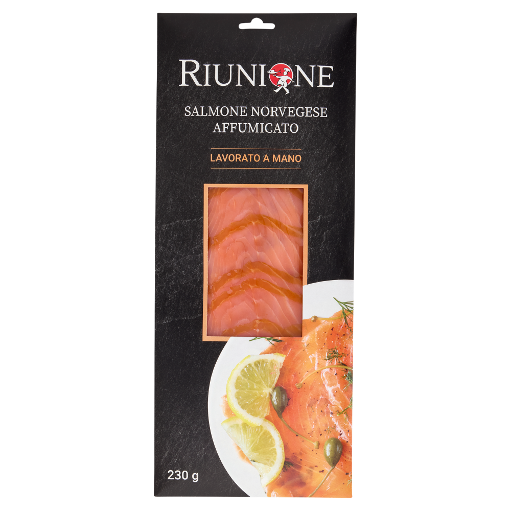 Riunione Salmone Norvegese Affumicato 230 g