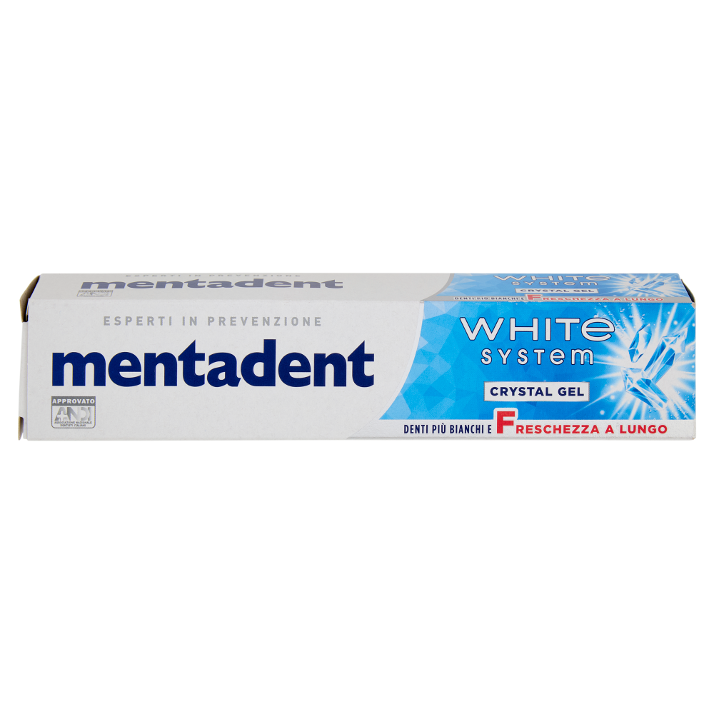 Mentadent White System Crystal Gel 75 ml