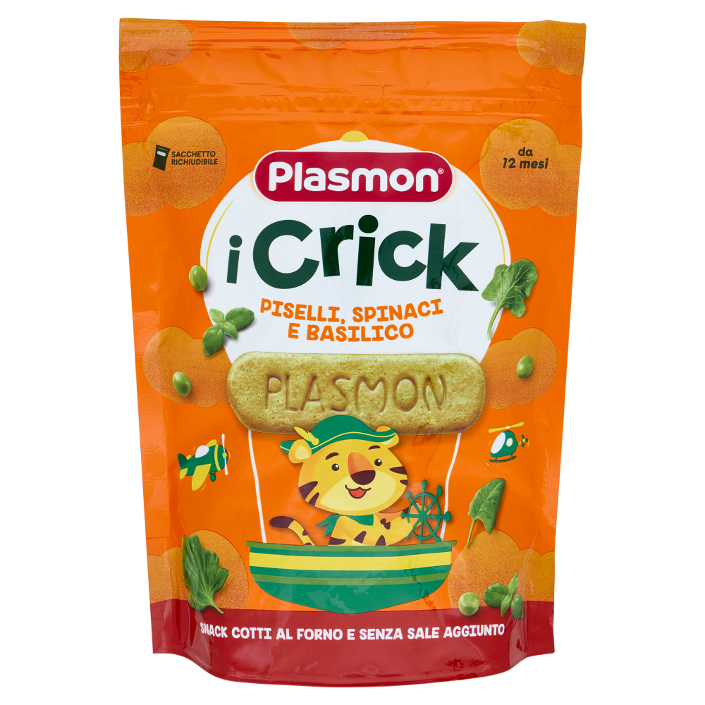 Plasmon i Crick Piselli, Spinaci e Basilico 100 g