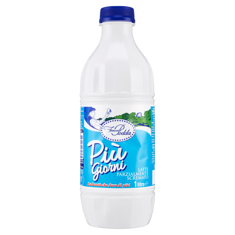 Ferruccio Podda Pi&ugrave; Giorni Latte Parzialmente Scremato 1 litro