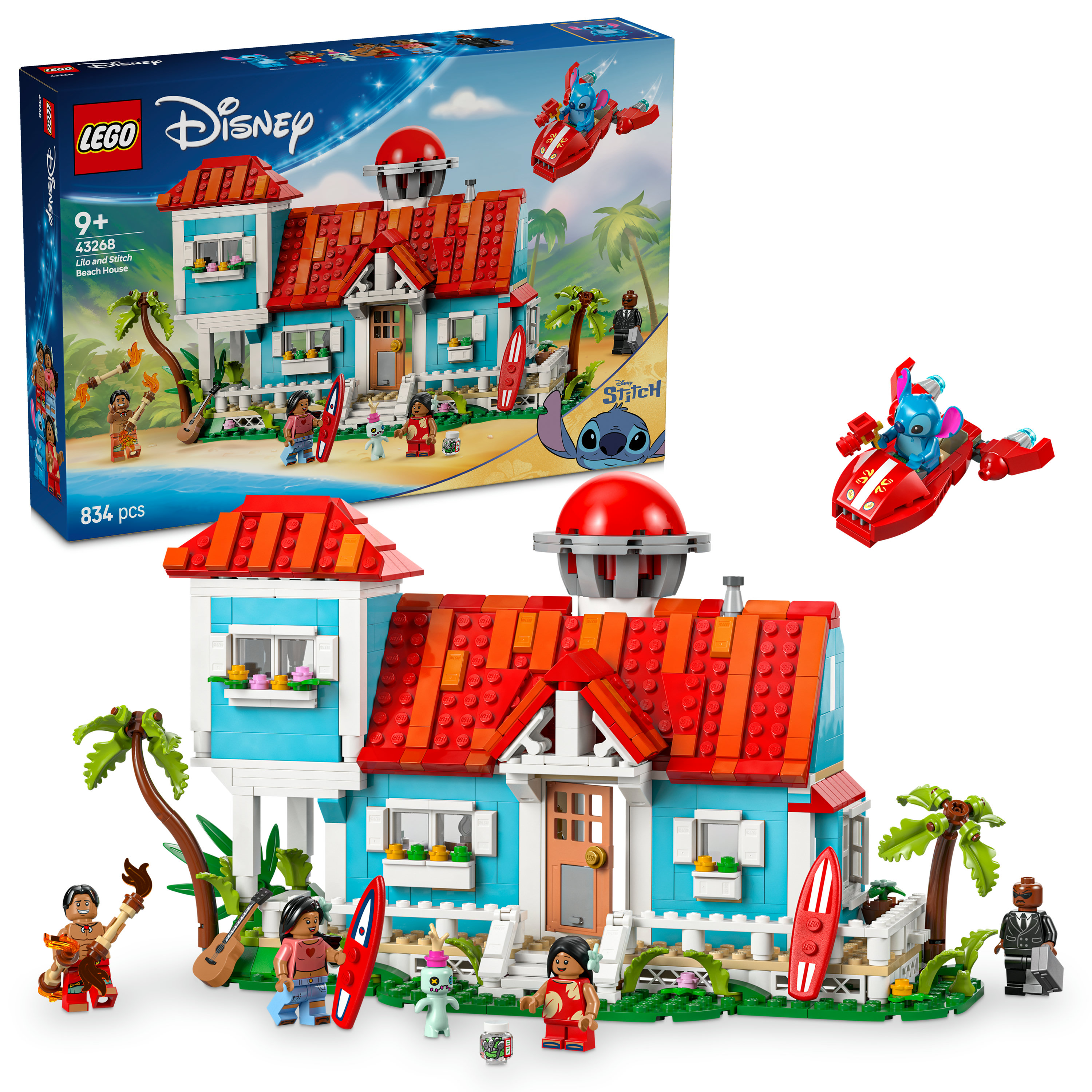 LEGO Disney Casa sulla spiaggia di Lilo e Stitch