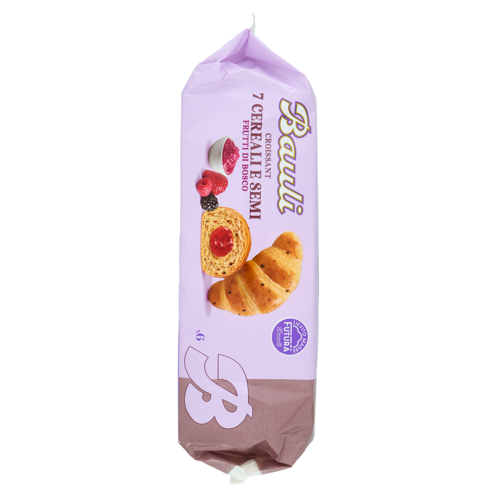 Bauli Croissant 7 Cereali e Semi Frutti di Bosco 6 x 45 g