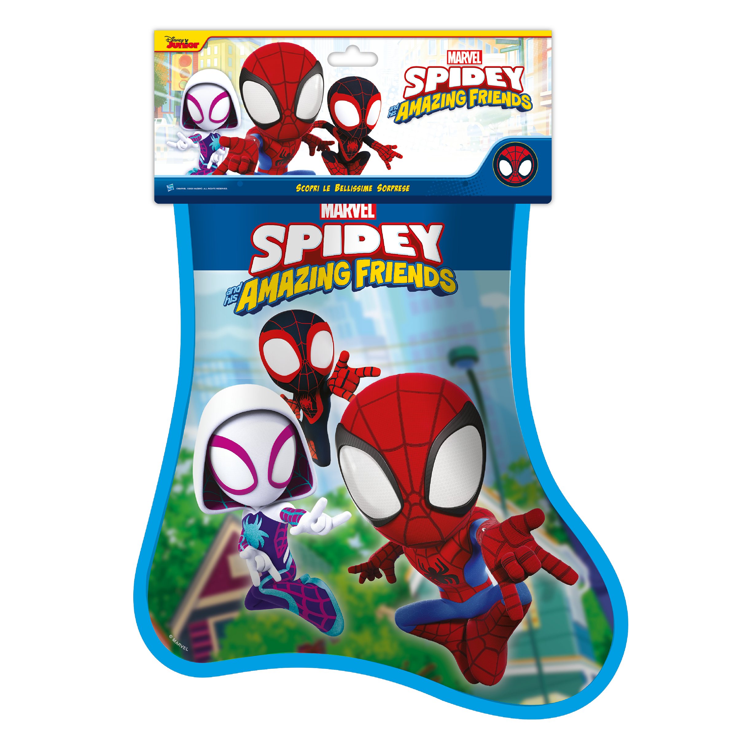 Hasbro Spidey e I Suoi Fantastici Amici Calza della befana 2024