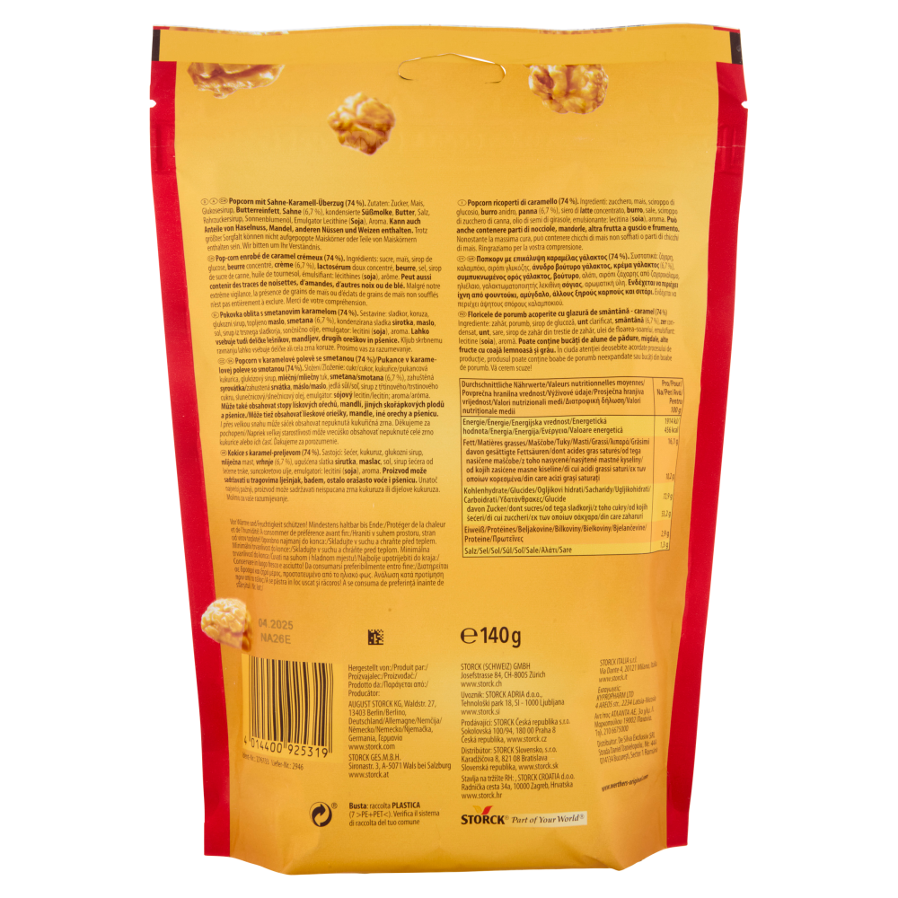 Werther's Original Caramel Popcorn Classic 140 g
