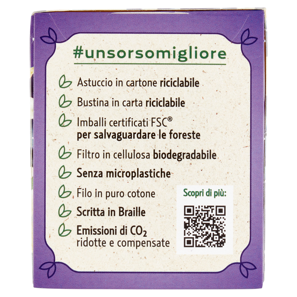 Pompadour Infuso Tentazioni al Mirtillo bustine 20 x 3 g