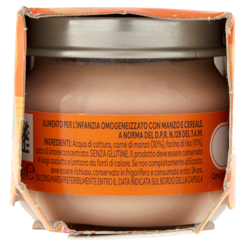 Plasmon Omogeneizzato Manzo con cereale 3 x 80 g