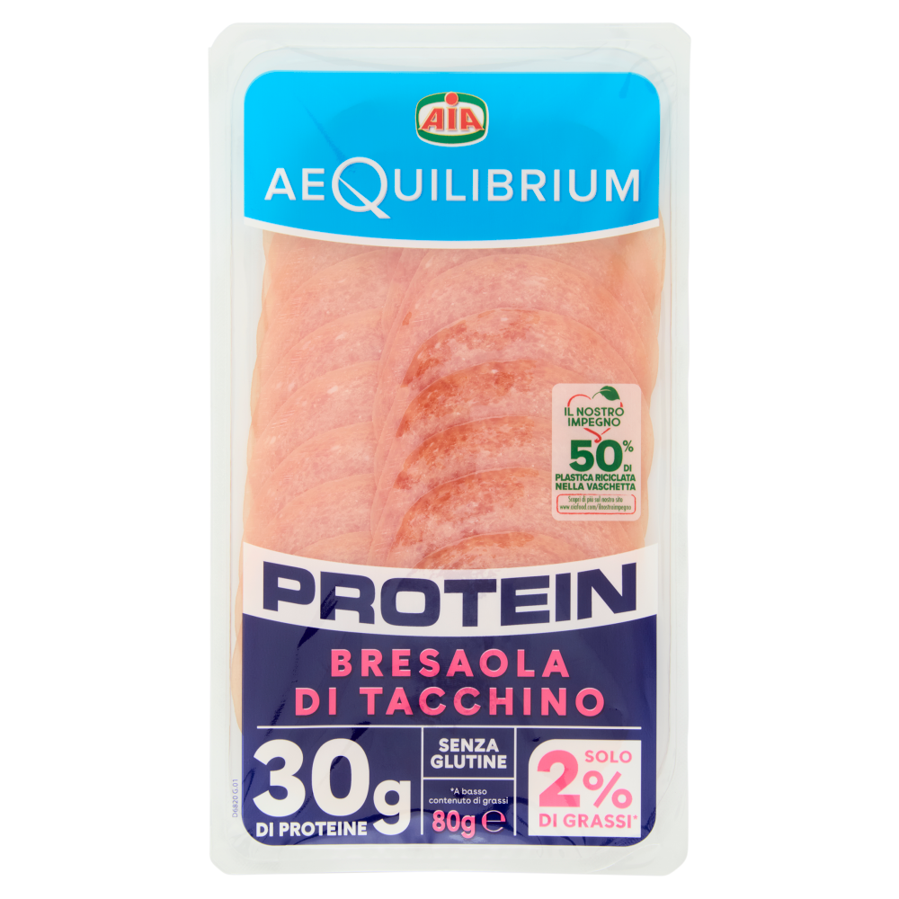 Aia aeQuilibrium Protein Bresaola di Tacchino 80 g