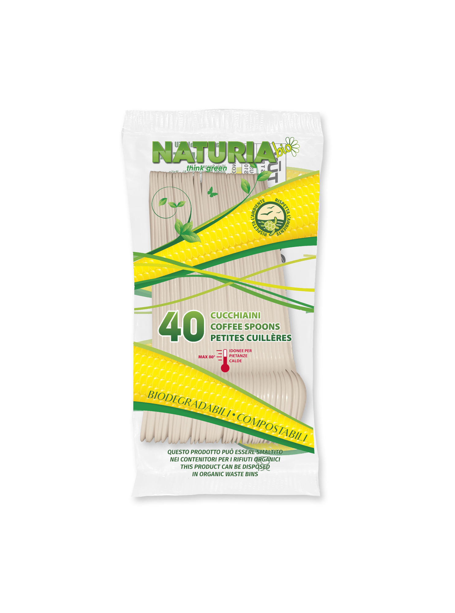 40 Cucchiai BioP.NAT-BIO 48CF