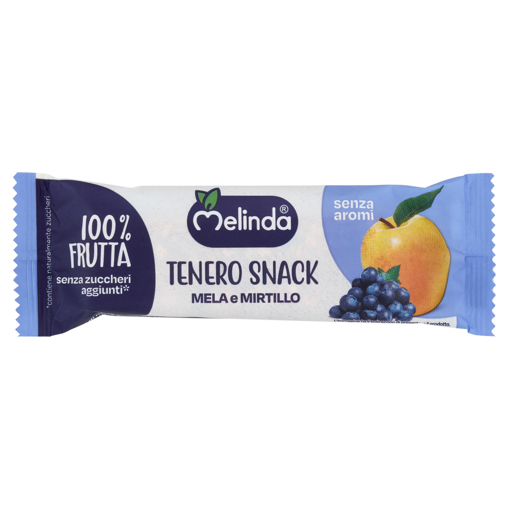 Melinda Tenero Snack Mela e Mirtillo 25 g