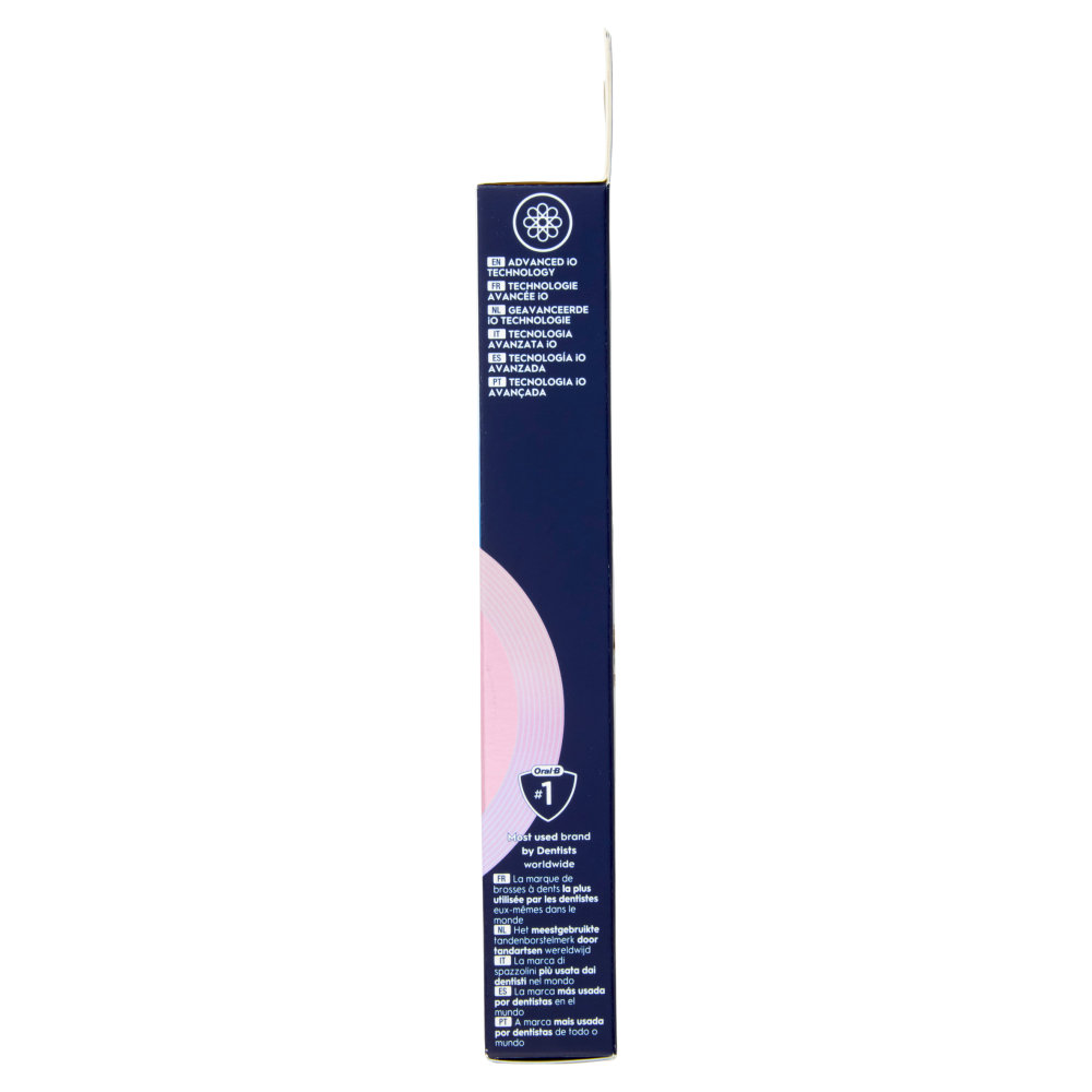 Oral-B iO Testine Ricambio Gentle Care Blu Spazzolino Elettrico Denti Ricaricabile, 2 Refills