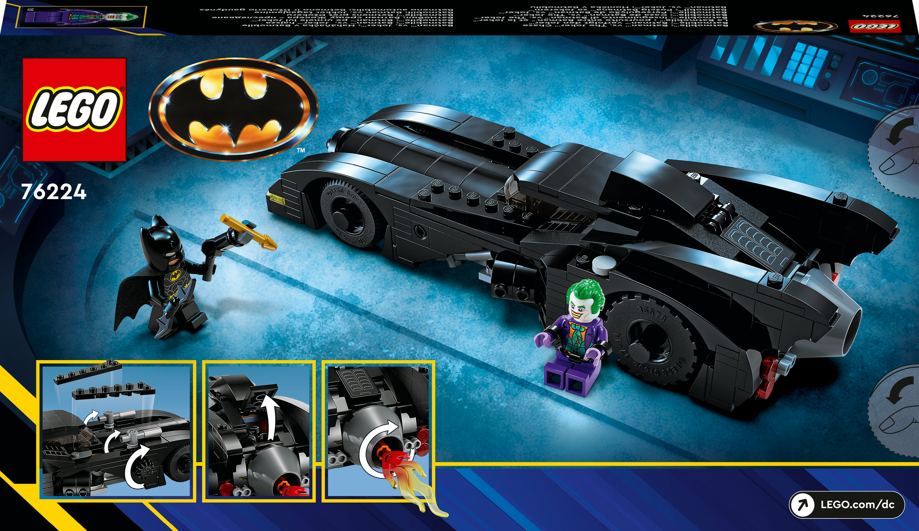 LEGO Batmobile: inseguimento di Batman vs. The Joker