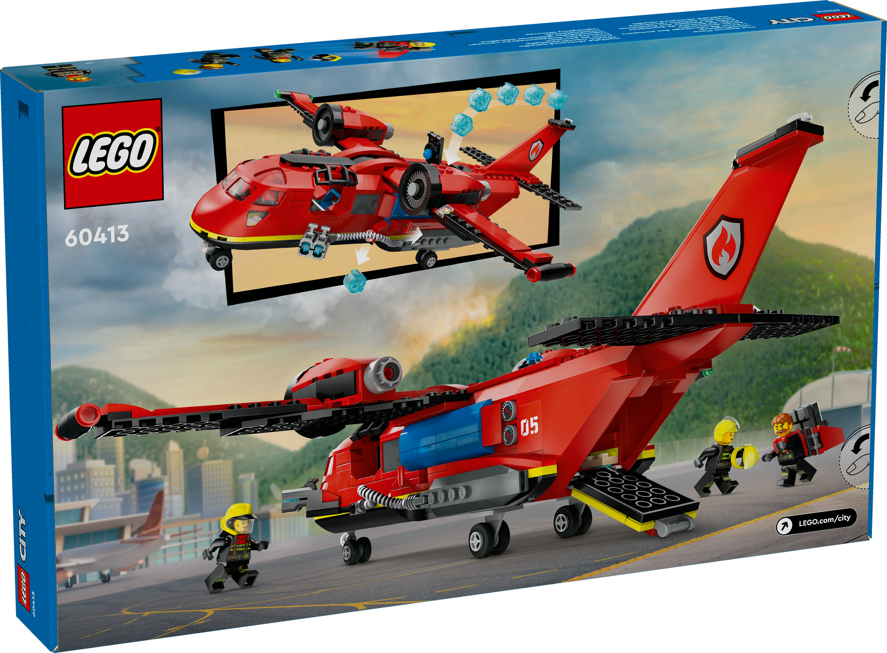 LEGO City Aereo antincendio