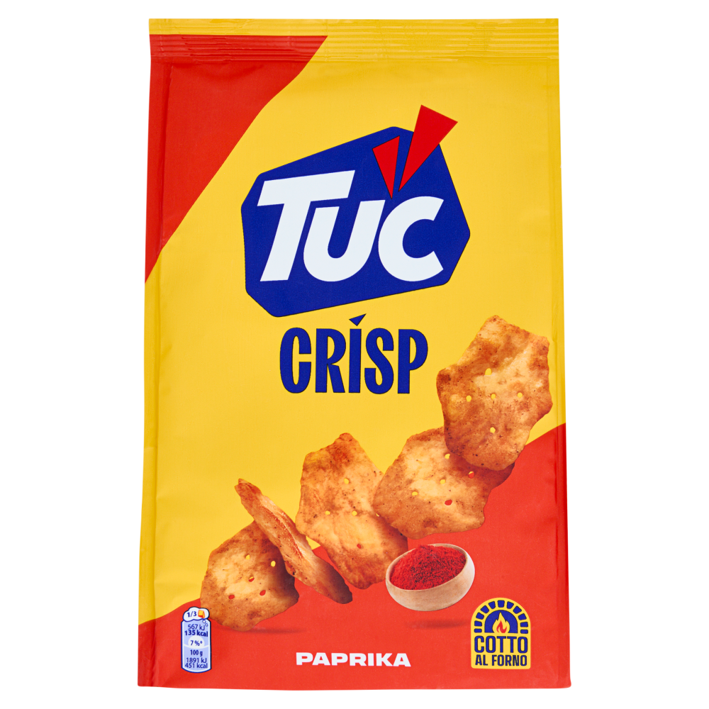 Tuc Crisp Paprika cotto al forno - 150 g