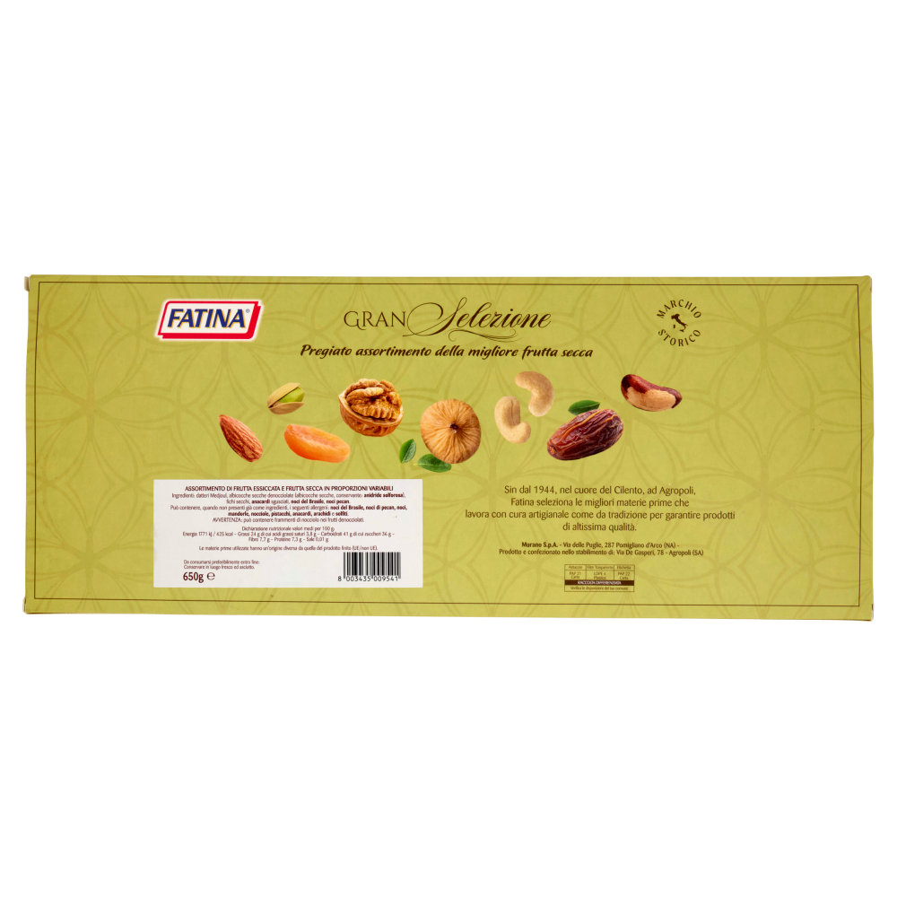 Fatina Gran Selezione Pregiato assortimento della migliore frutta secca 650 g