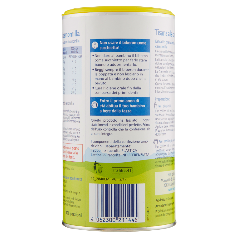 HiPP Camomilla 200 g