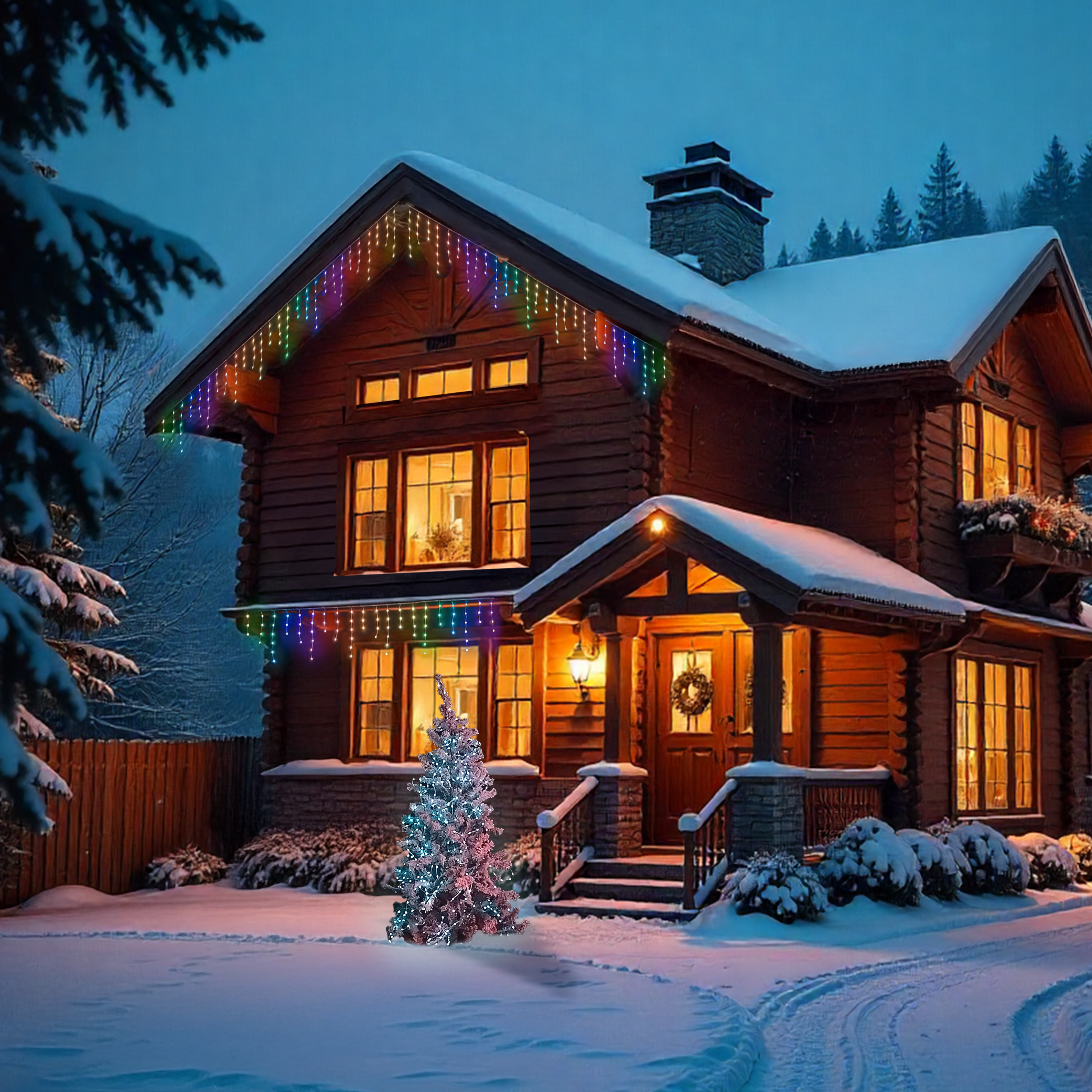 Giocoplast Tenda Sfalsata 85 LED App-i Light