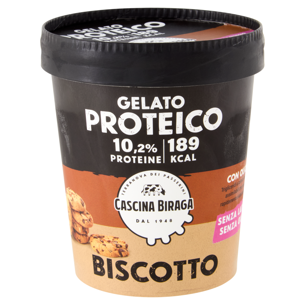 Cascina Biraga Gelato Proteico Biscotto 300 g