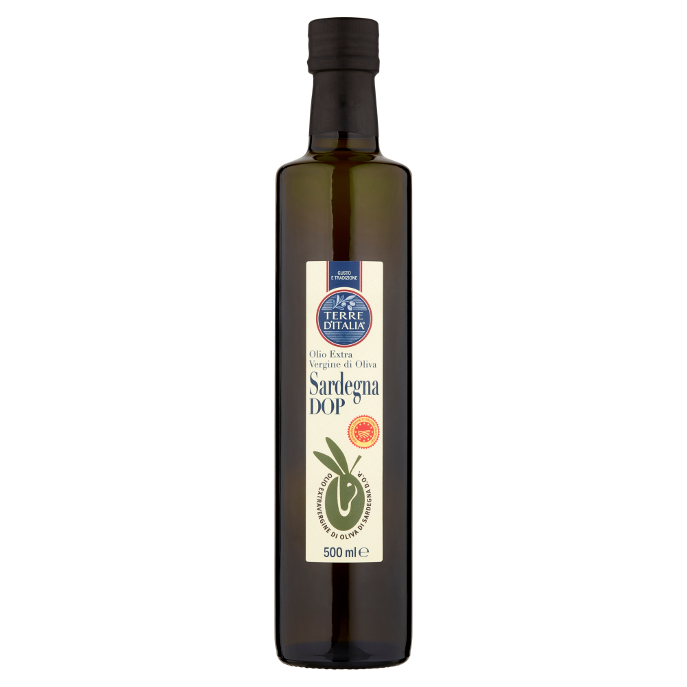 Terre d'Italia Olio Extra Vergine di Oliva Sardegna DOP 500 ml