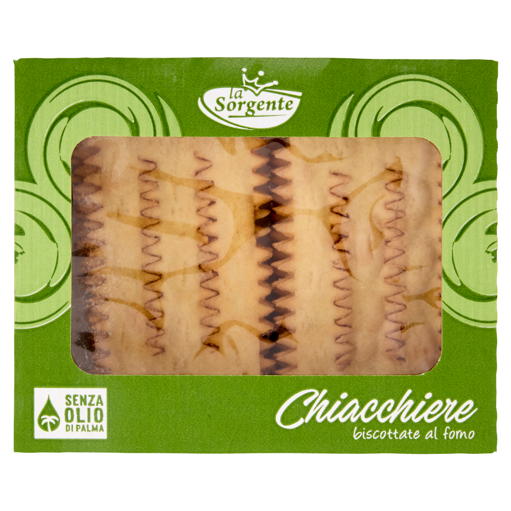 la Sorgente Chiacchiere biscottate al forno 250 g