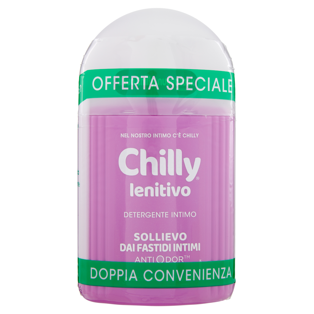 Chilly lenitivo Detergente Intimo 2 x 200 ml