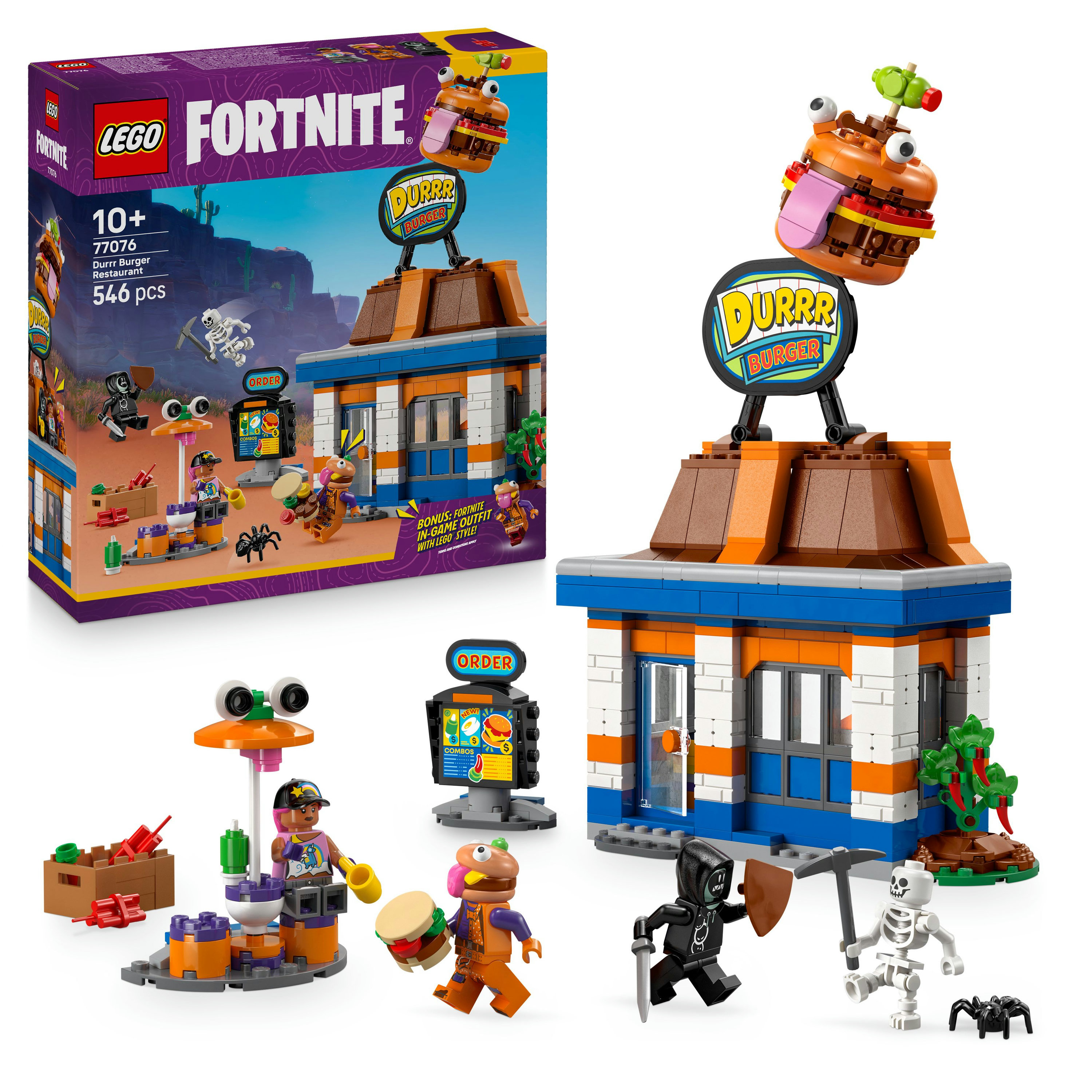 LEGO Fortnite Ristorante di Durrr Burger