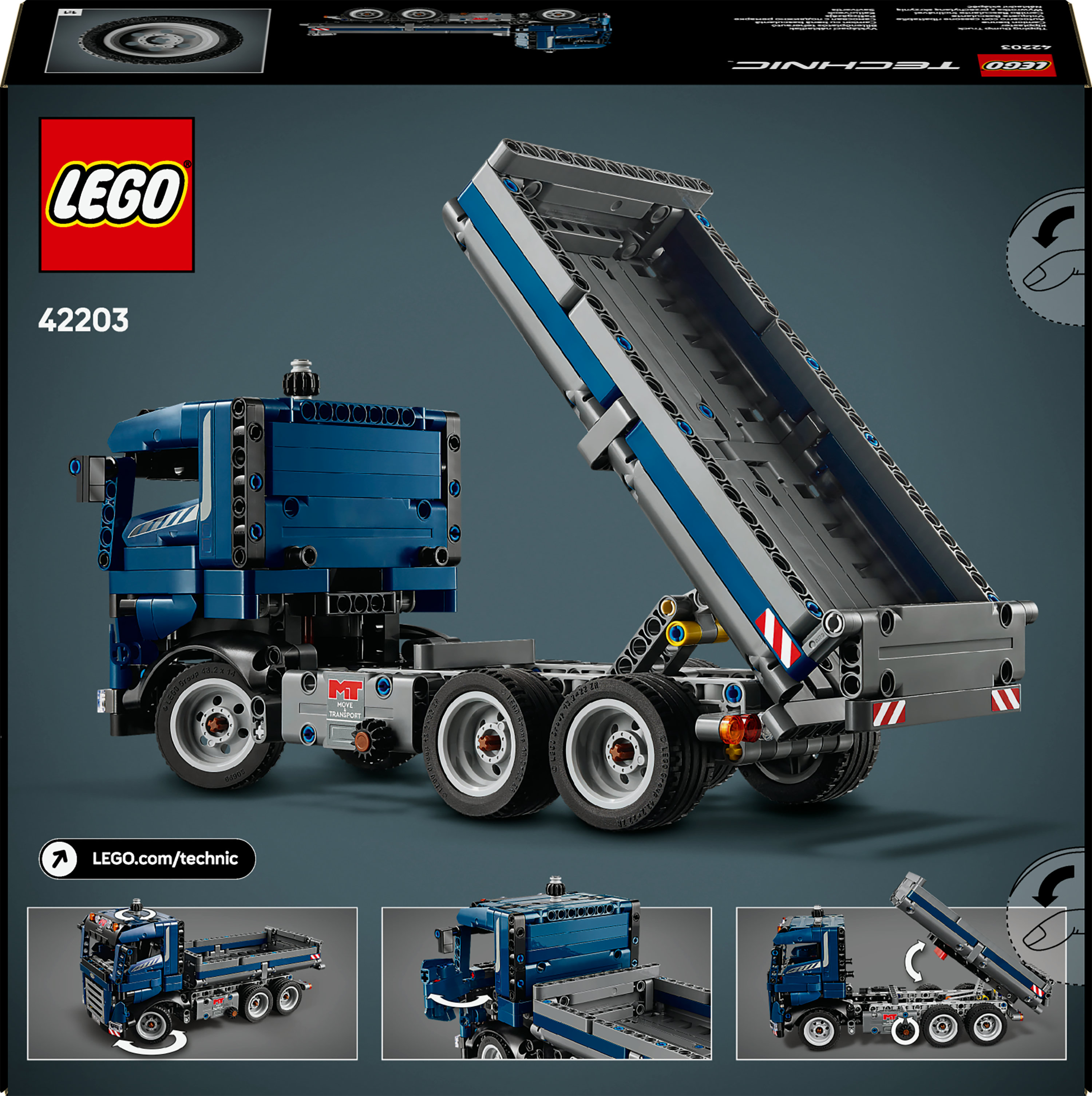 LEGO Technic Autocarro con cassone ribaltabile