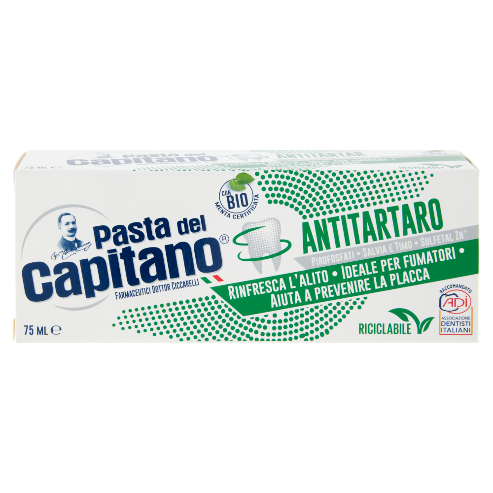 Pasta del Capitano Antitartaro 75 ML