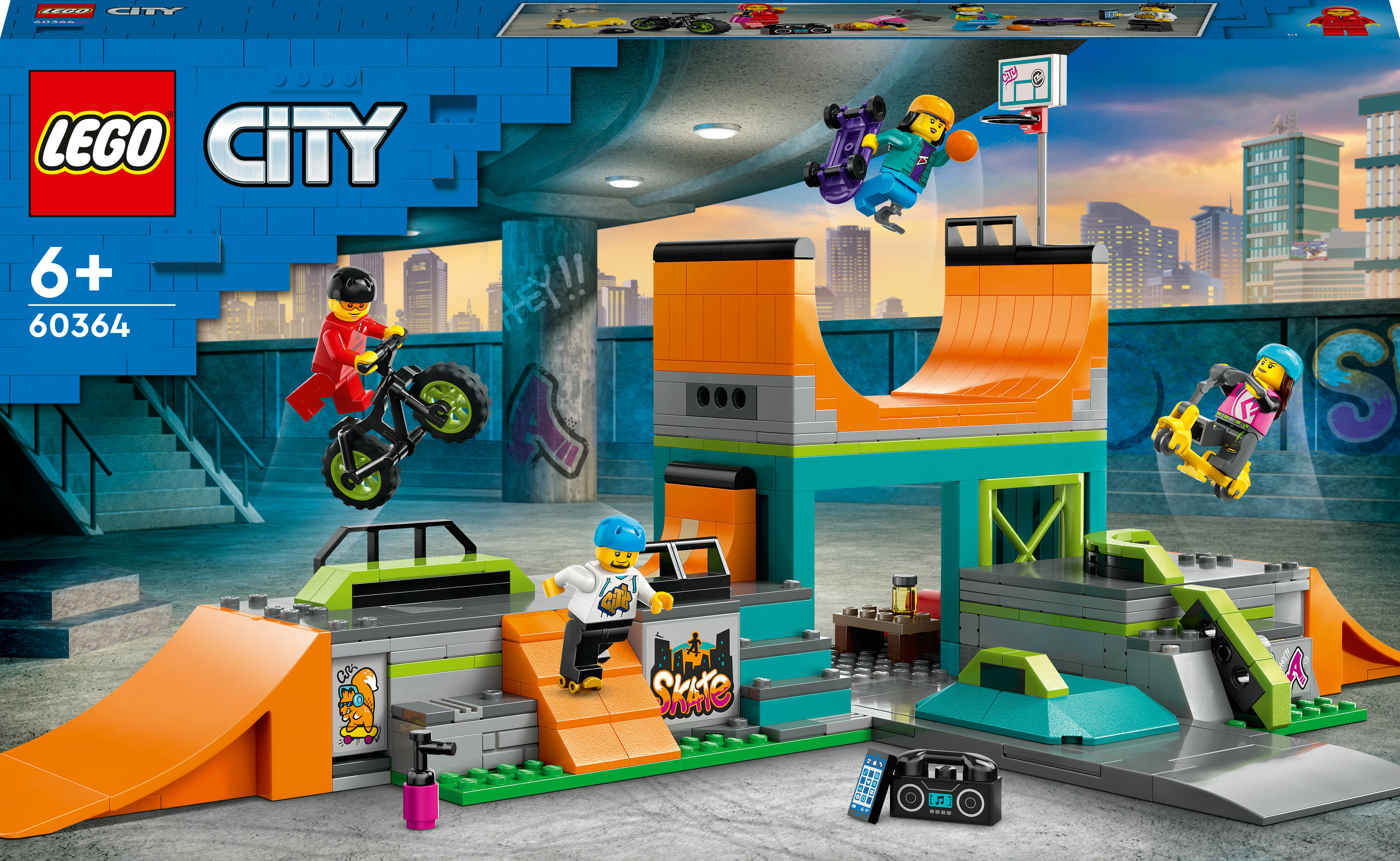 LEGO City Skate Park urbano
