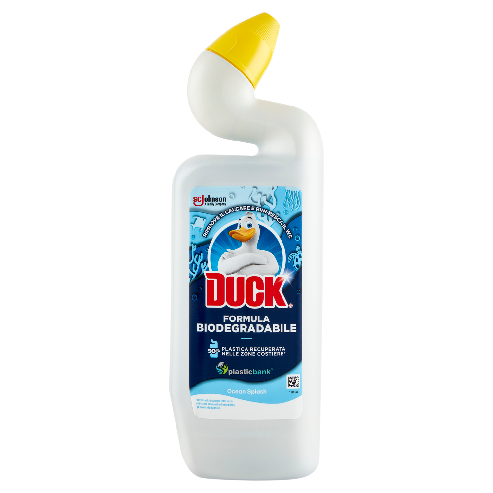 Duck Liquido Biodegradabile fragranza Brezza Marina, 750 ml