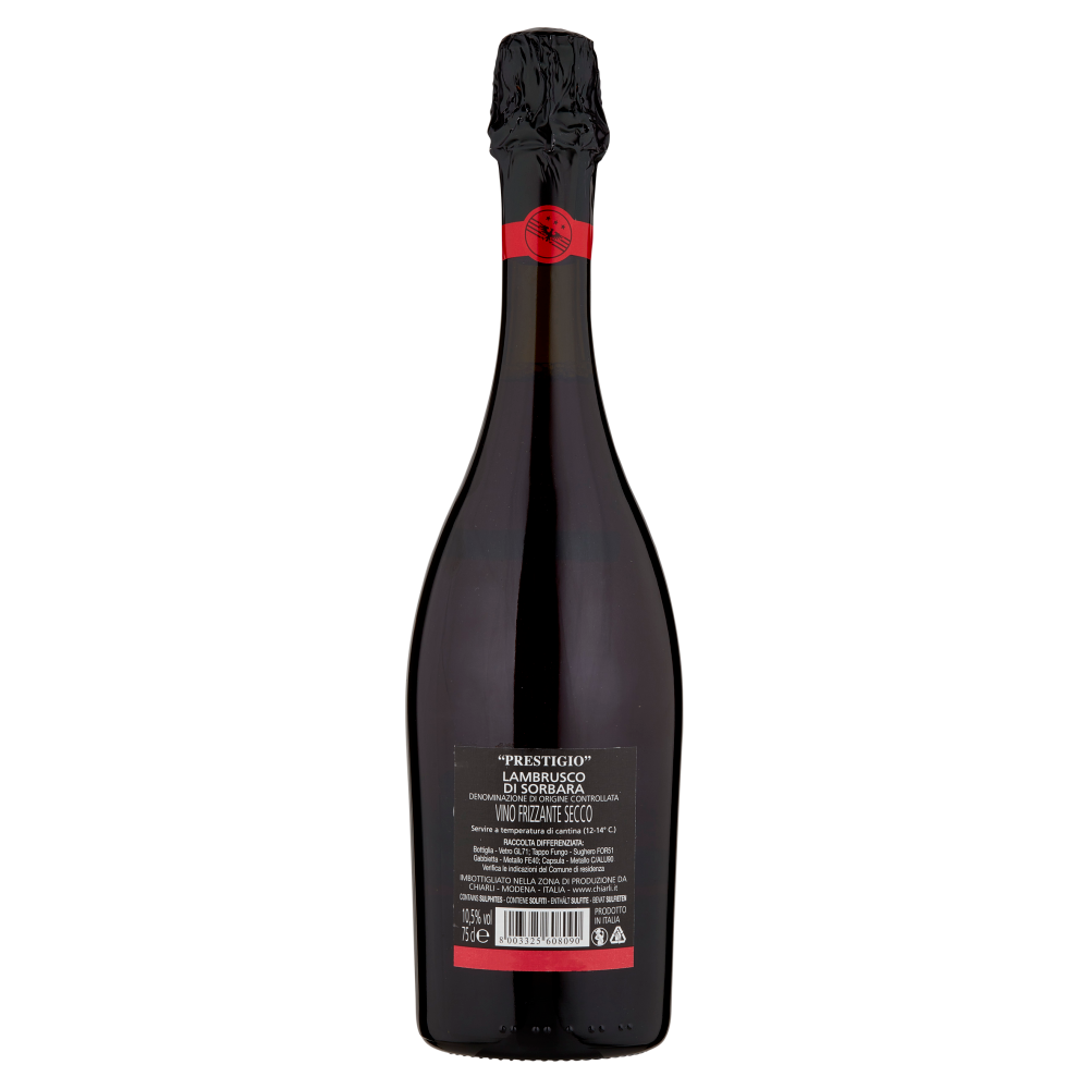 Chiarli Prestigio Sorbara Lambrusco D.O.C. Secco 75 cl