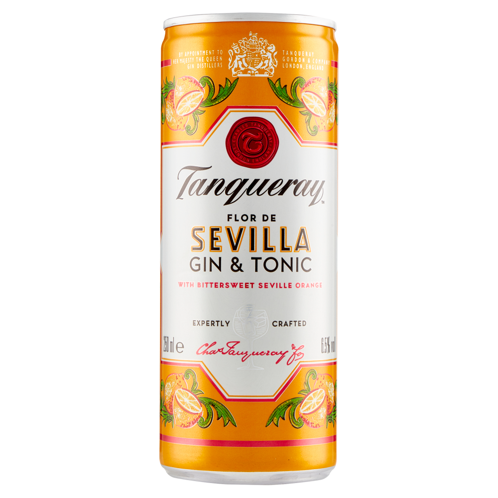 Tanqueray Flor De Sevilla Gin & Tonic 250 ml