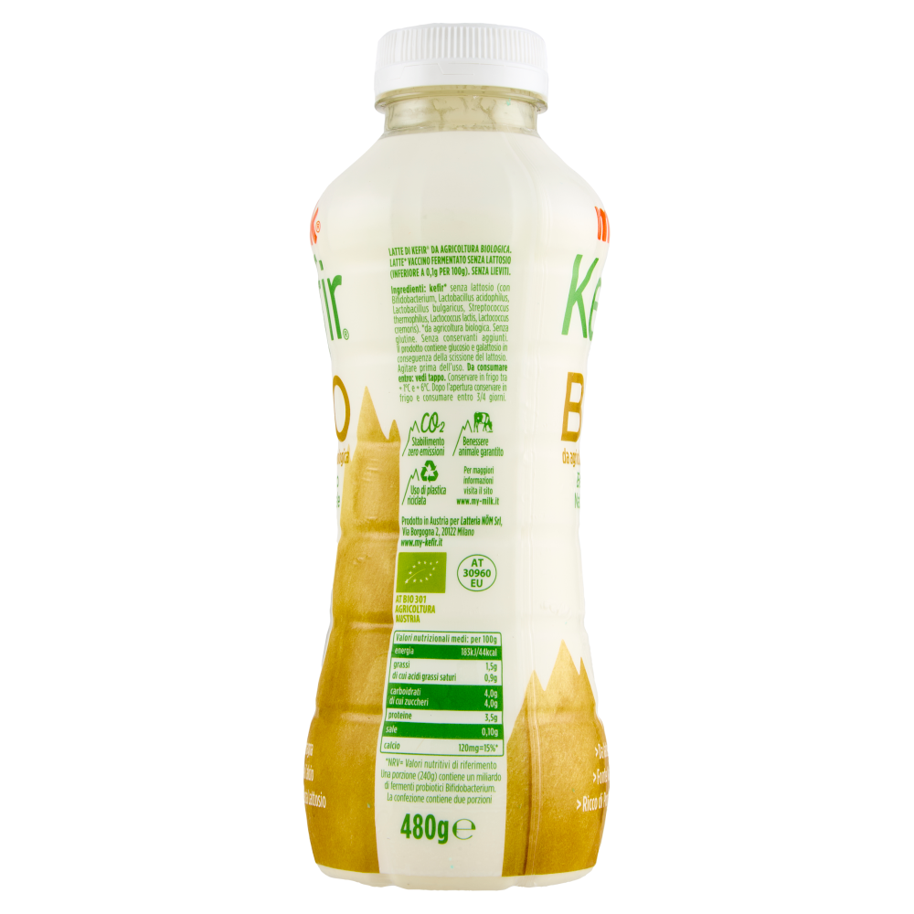 Milk Kefir Bio Bianco Naturale 480g