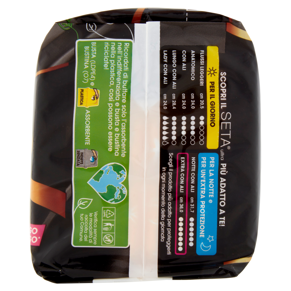 Lines Seta ultra extra con ali 9+1 pz