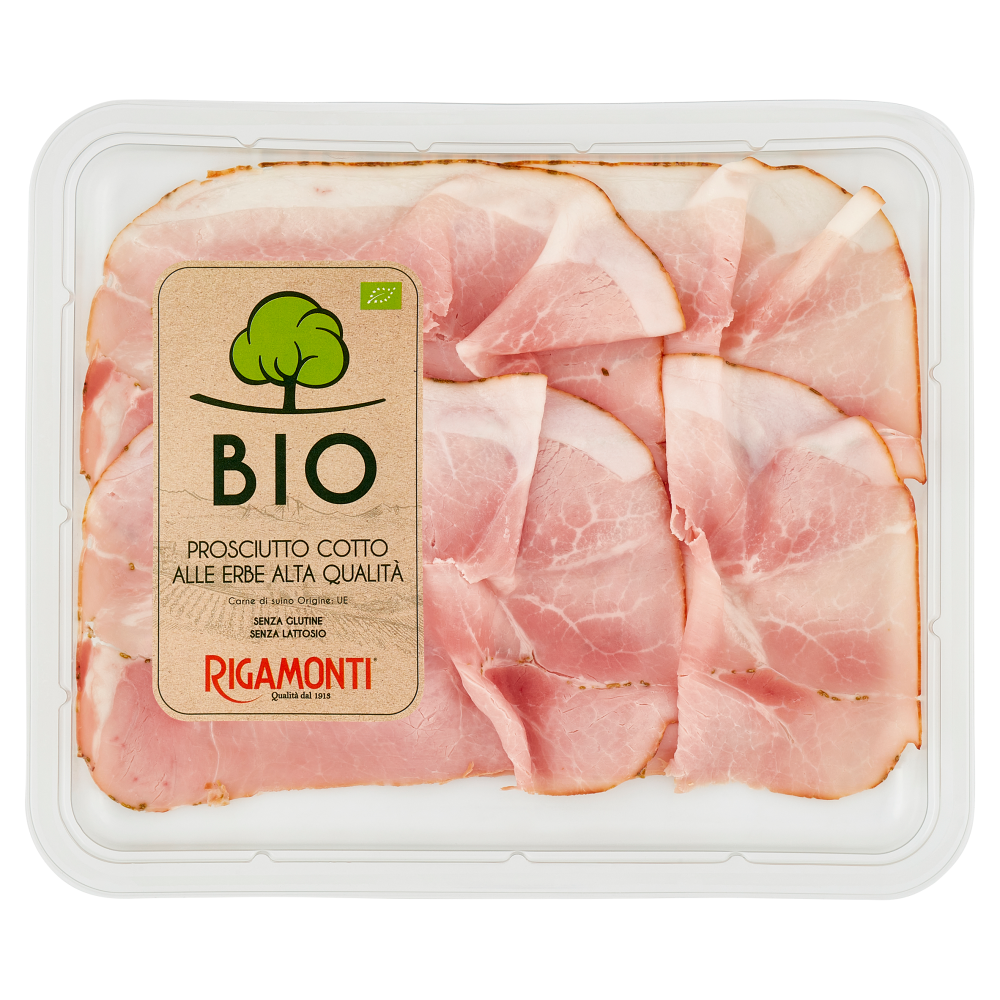 Rigamonti Prosciutto Cotto alle Erbe Alta Qualità 90 g
