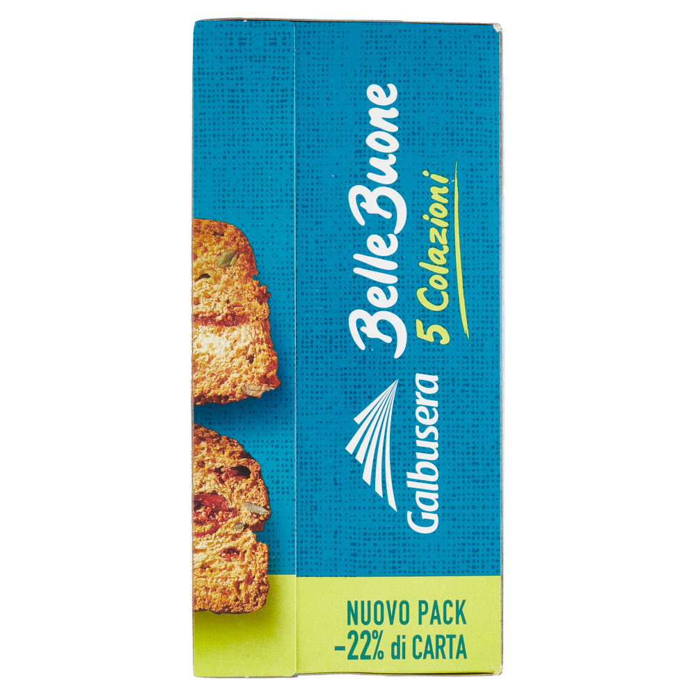 Galbusera BelleBuone 5 Colazioni Fichi nocciole semi di zucca 5 x 40 g