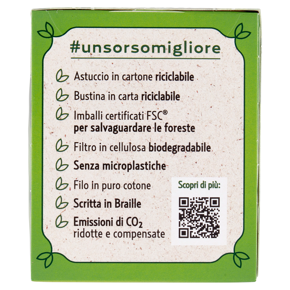 Pompadour Infuso Menta piperita 20 x 2,25 g