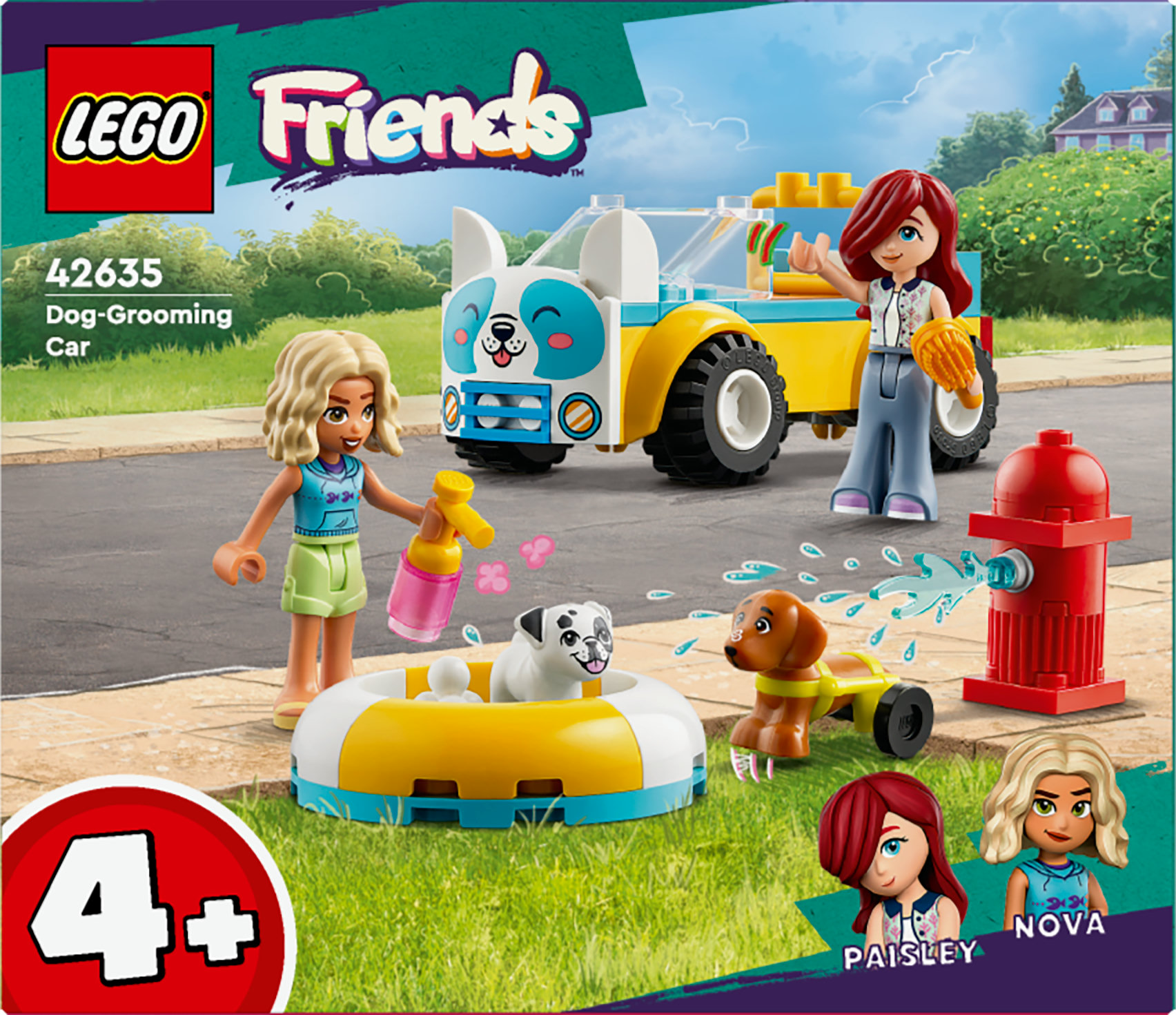 LEGO Friends Auto per la toelettatura dei cani