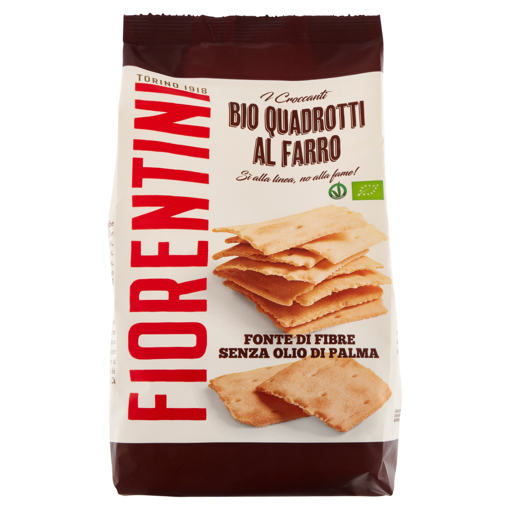Fiorentini i Croccanti Bio Quadrotti al Farro 200 g