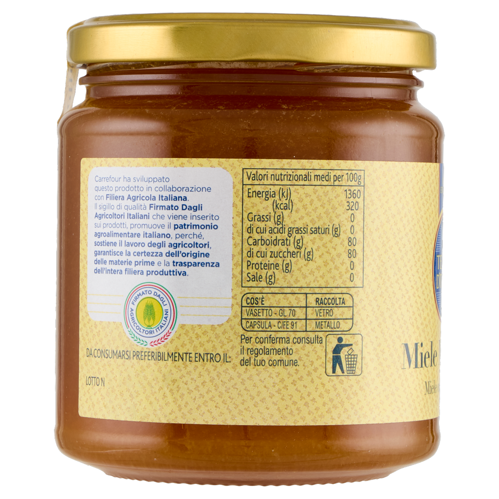 Terre d'Italia Miele Millefiori 400 g