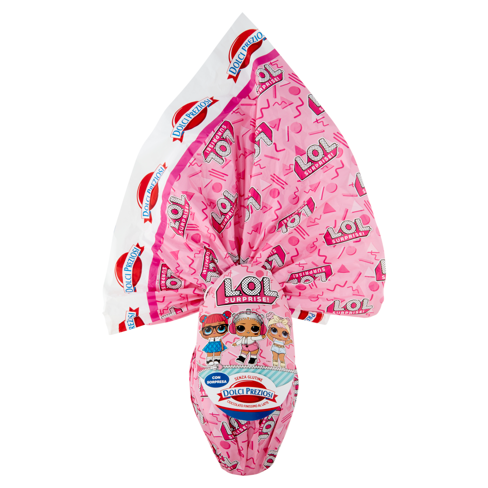 Dolci Preziosi Uovo di Cioccolato Finissimo al Latte L.O.L. Surprise! 280 g