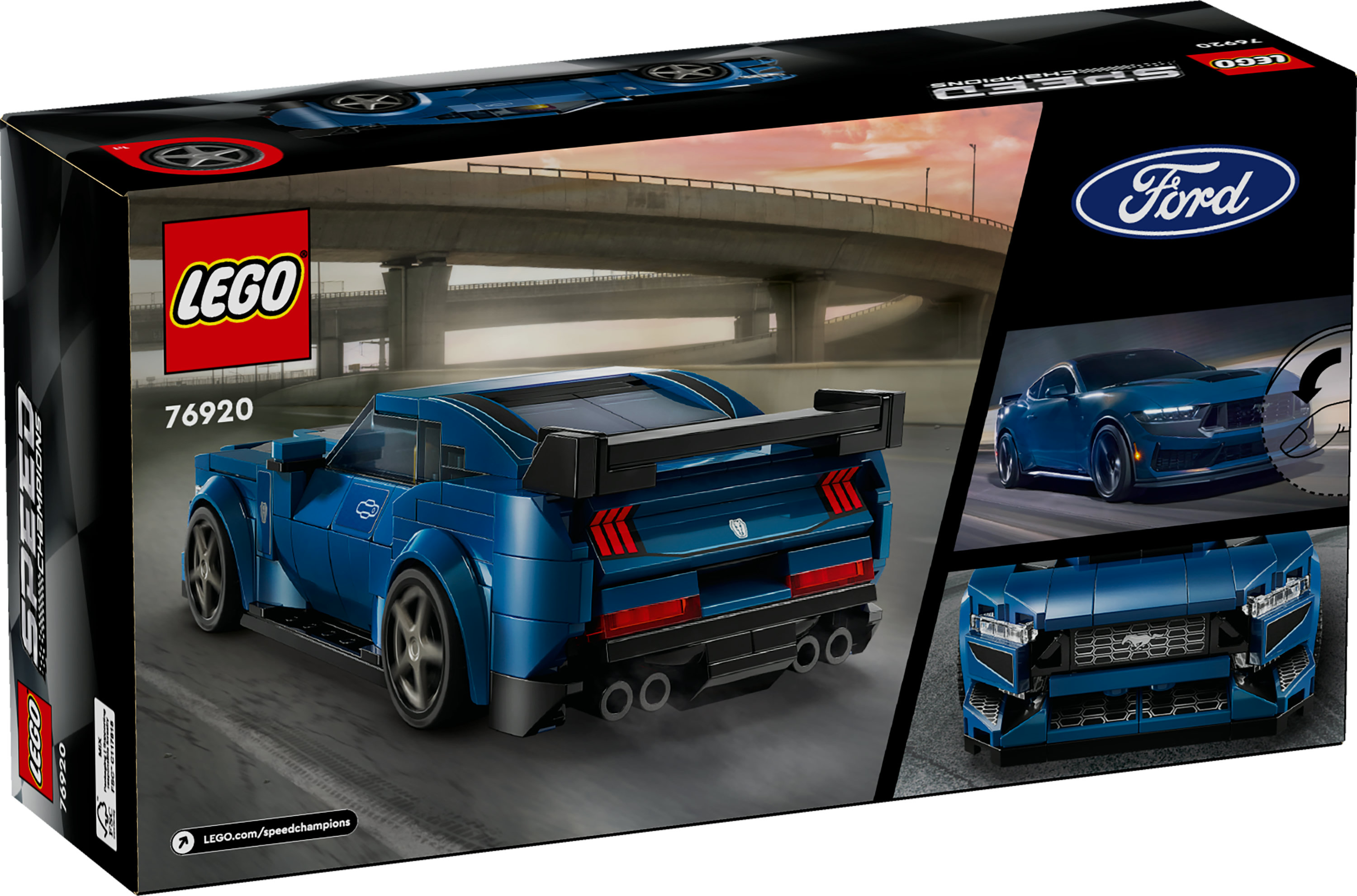 LEGO Speed Champions Auto sportiva Ford Mustang Dark Horse