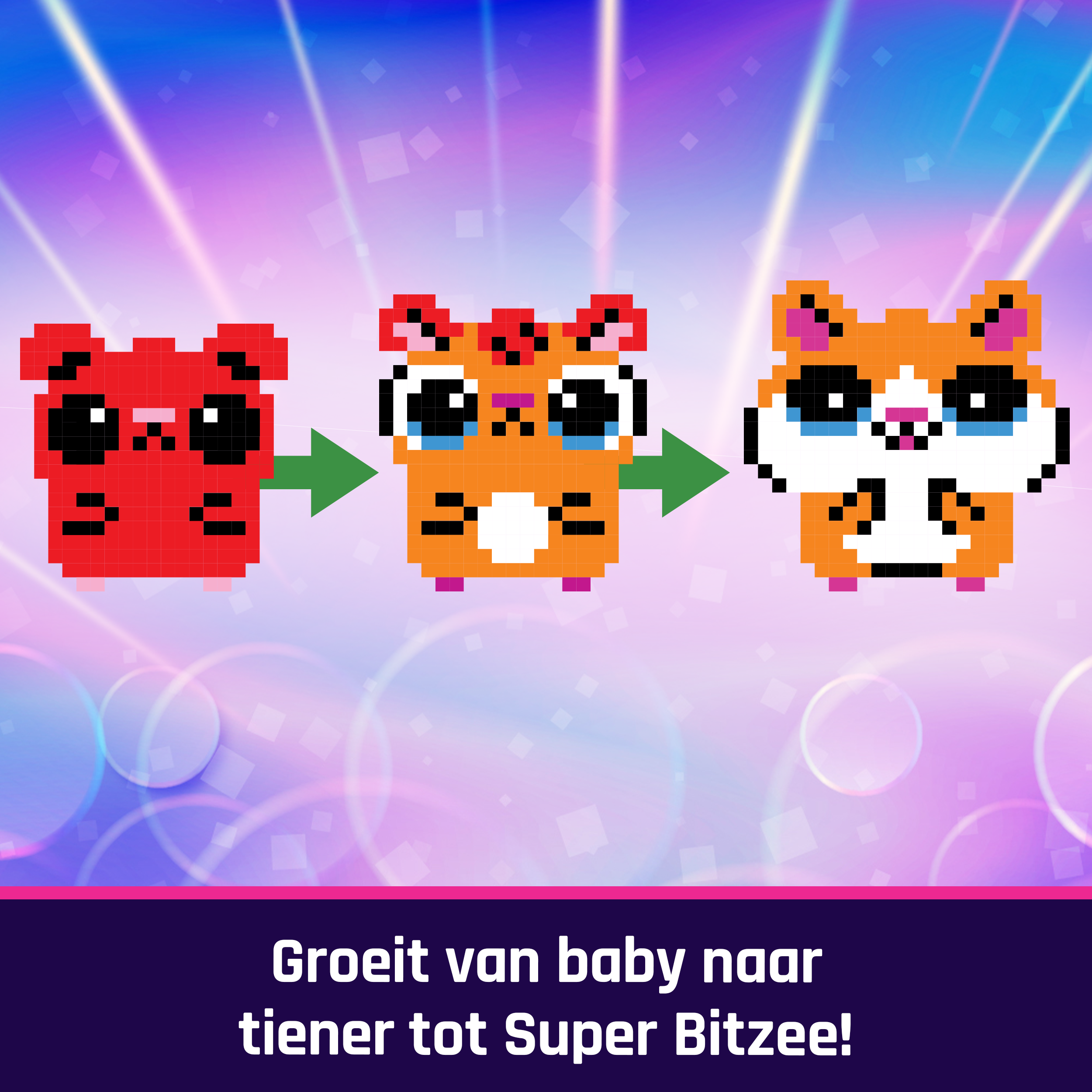 Bitzee, Il tuo Criceto Interattivo, Hamster Ball con oltre 20 criceti all'interno da collezionare, rotola e reagisce al tocco, cucciolo digitale e giocattolo per bambini e bambine dai 5 anni in su