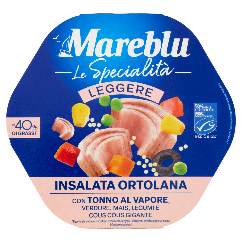 Mareblu Le Specialit&agrave; Insalata Ortolana 220 g